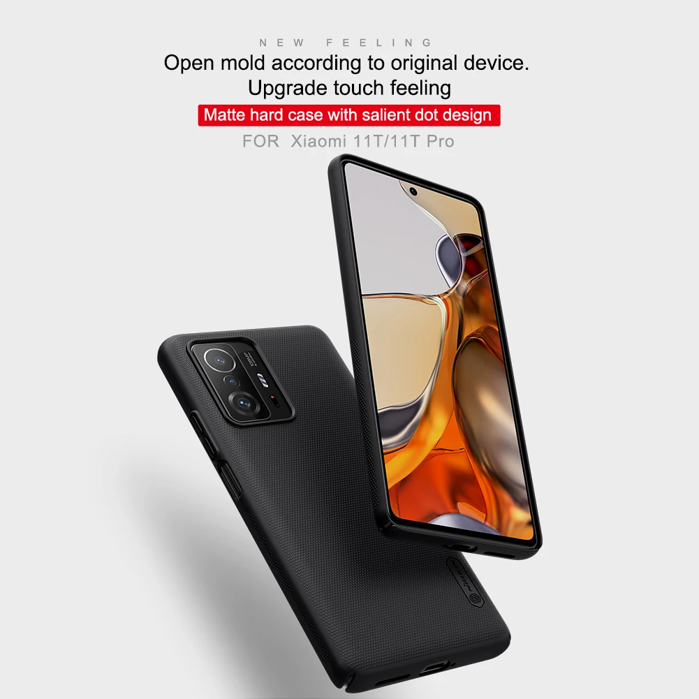 Чехол Nillkin Super Frosted Shield для Xiaomi 11T, Xiaomi Mi 11T Pro