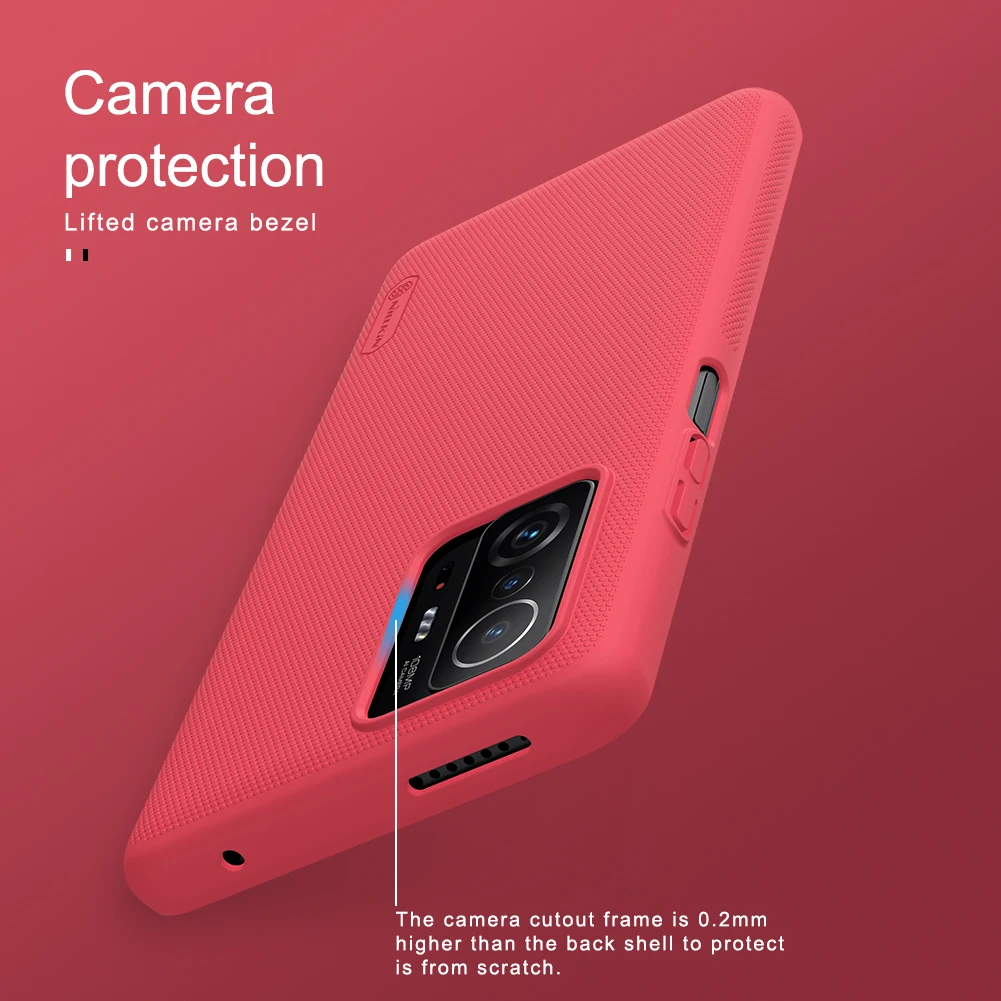 Чехол Nillkin Super Frosted Shield для Xiaomi 11T, Xiaomi Mi 11T Pro