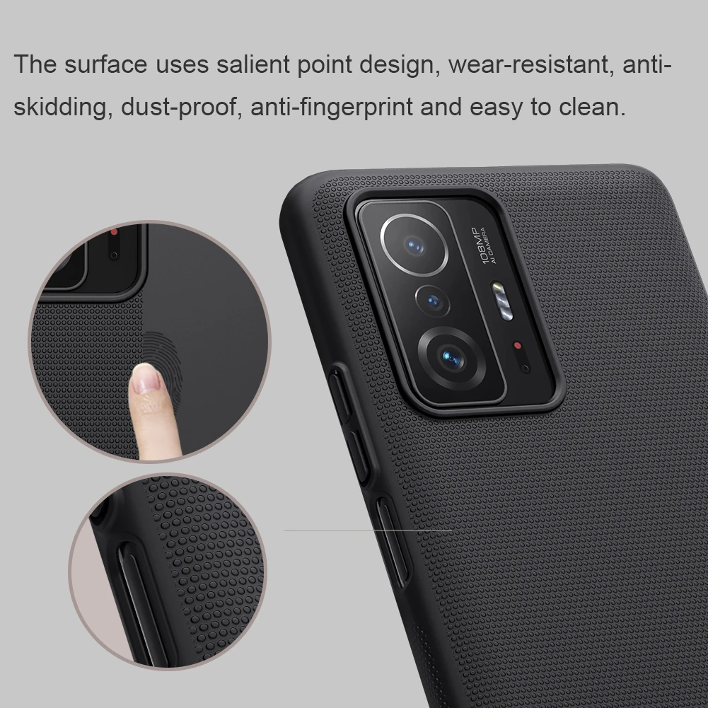 Чехол Nillkin Super Frosted Shield для Xiaomi 11T, Xiaomi Mi 11T Pro