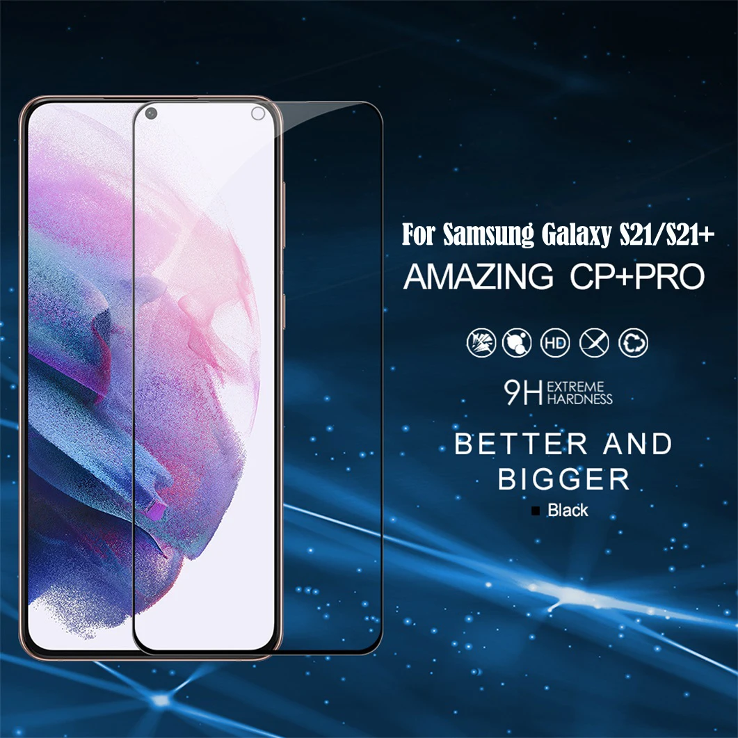 Защитное стекло Nillkin для Samsung Galaxy S21 FE, S21, S21 Plus (CP+Pro)