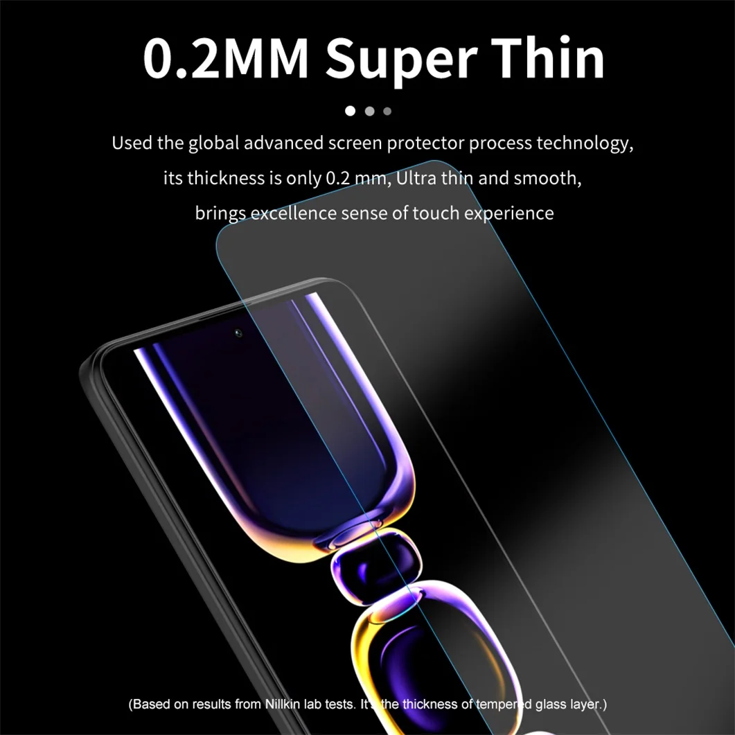 Защитное стекло Nillkin для Xiaomi Poco F5, Poco F5 Pro (H / H+PRO)