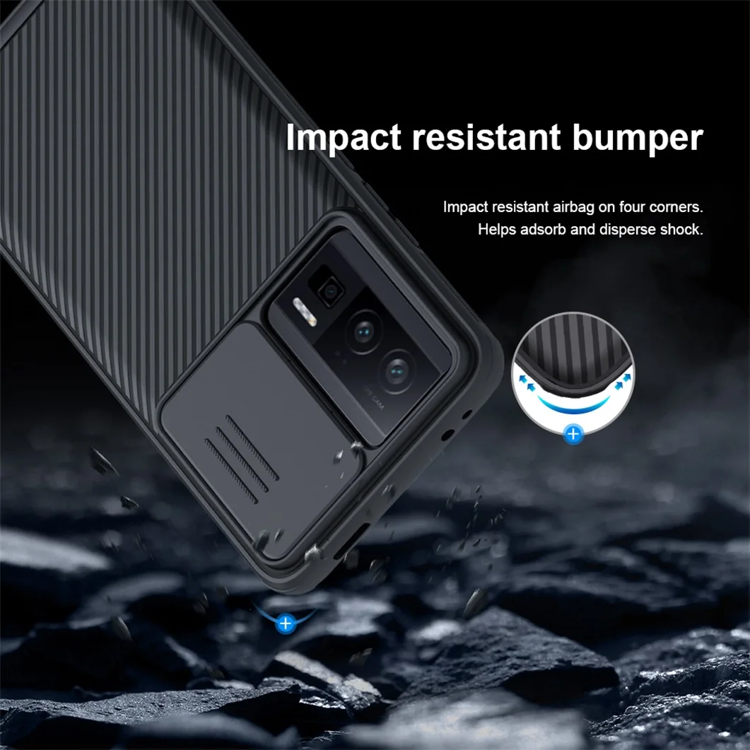 Чехол Nillkin Camshield Pro для Xiaomi Poco F5, Poco F5 Pro