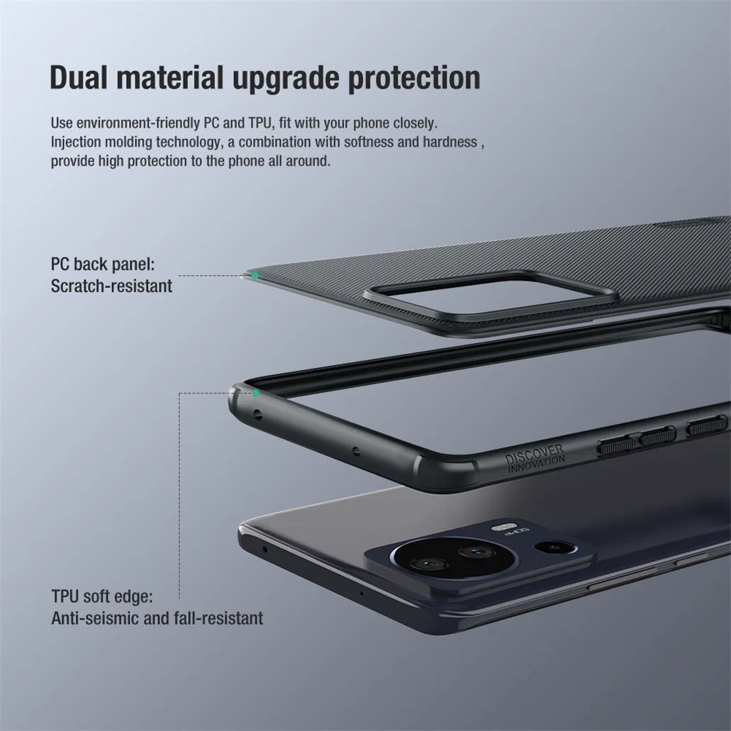 Чехол Nillkin Super Frosted Shield Pro для Xiaomi 13 Lite, Xiaomi Mi 13 Lite