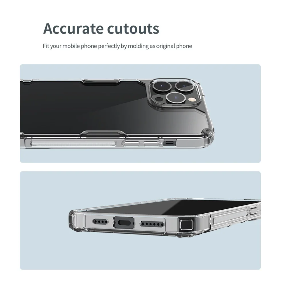 Чехол Nillkin Nature TPU Pro Silicone для iPhone 13, 13 Pro, 13 Pro Max