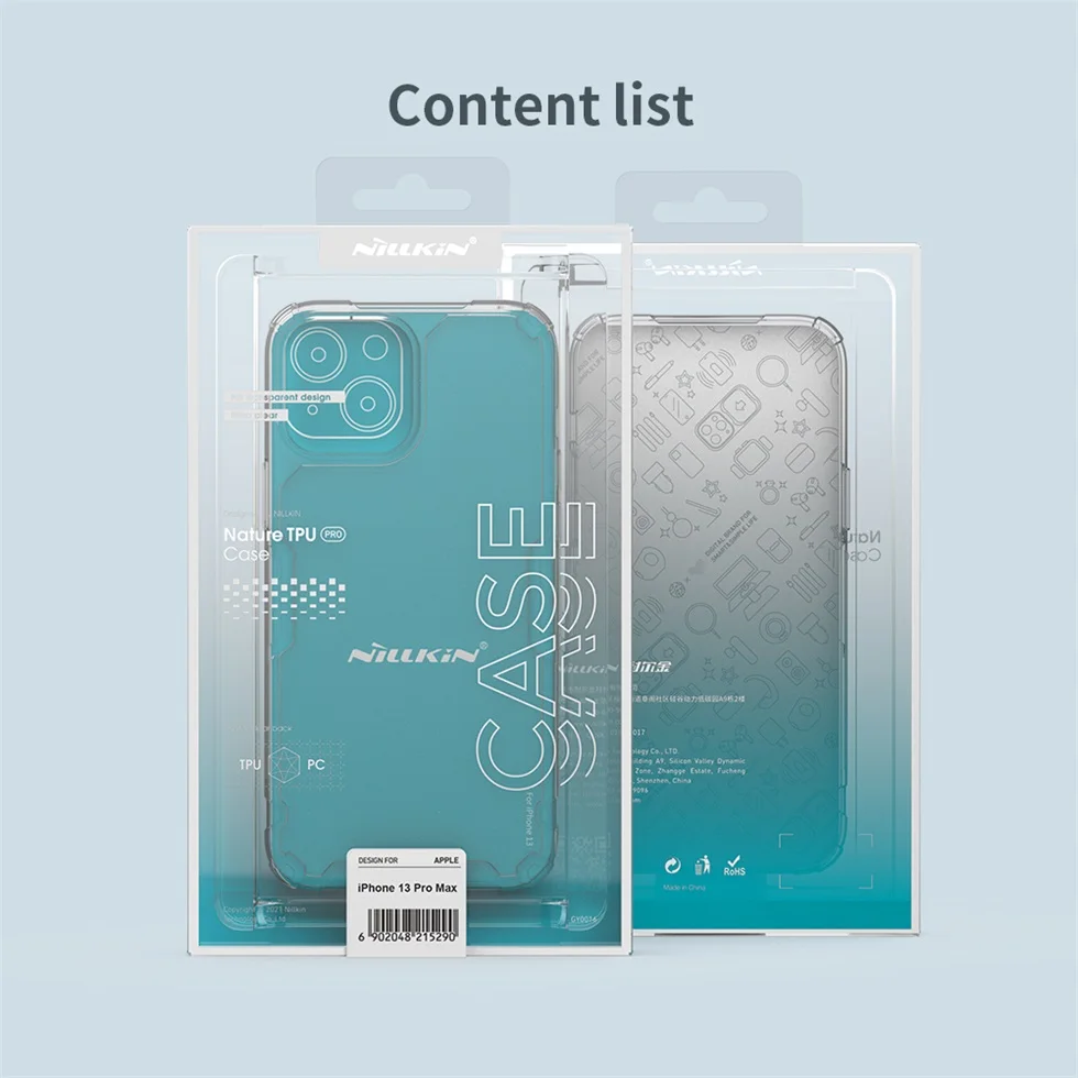 Чехол Nillkin Nature TPU Pro Silicone для iPhone 13, 13 Pro, 13 Pro Max