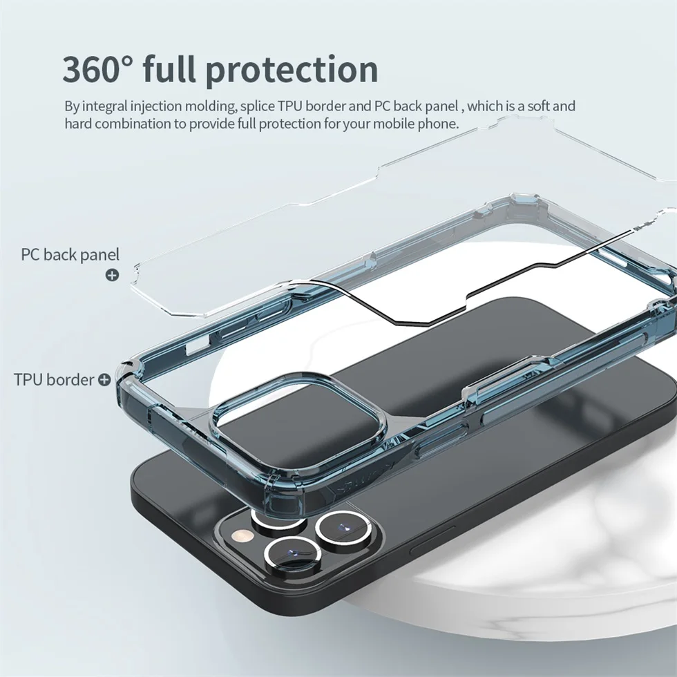 Чехол Nillkin Nature TPU Pro Silicone для iPhone 13, 13 Pro, 13 Pro Max