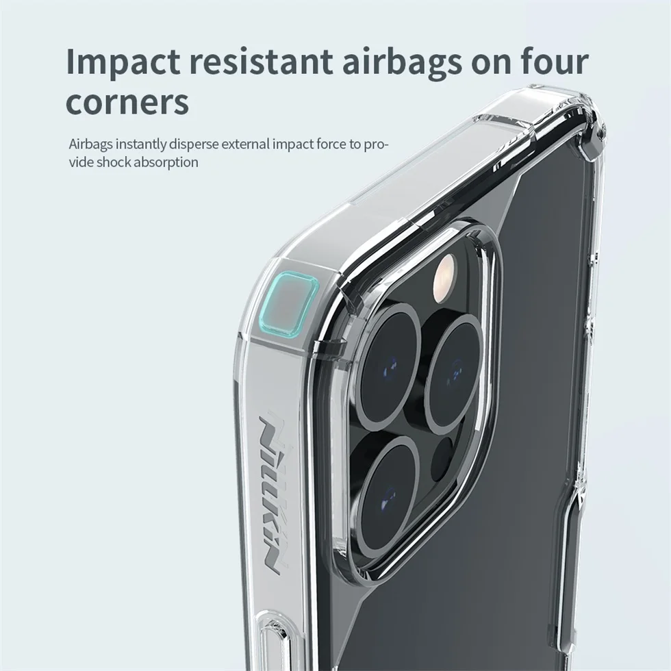 Чехол Nillkin Nature TPU Pro Silicone для iPhone 13, 13 Pro, 13 Pro Max