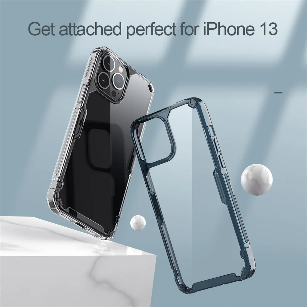 Чехол Nillkin Nature TPU Pro Silicone для iPhone 13, 13 Pro, 13 Pro Max
