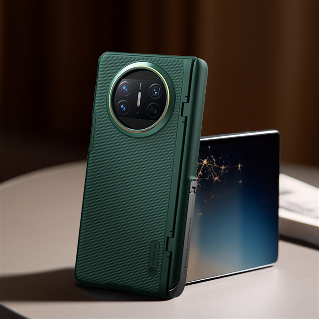 For Huawei Mate X3 Case NILLKIN Frosted Shield Fold TPU PC 180 Degree Folding Cover For Huawei MateX3 With Hidden Phone Holder
