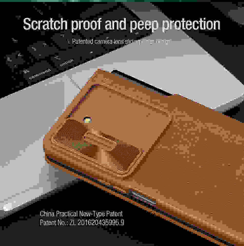 for Samsung Galaxy Z Fold 5 Case Nillkin Qin Pro Series PU Leather Back Cover for Samsung Galaxy Z Fold5 With S-Pen Pocket