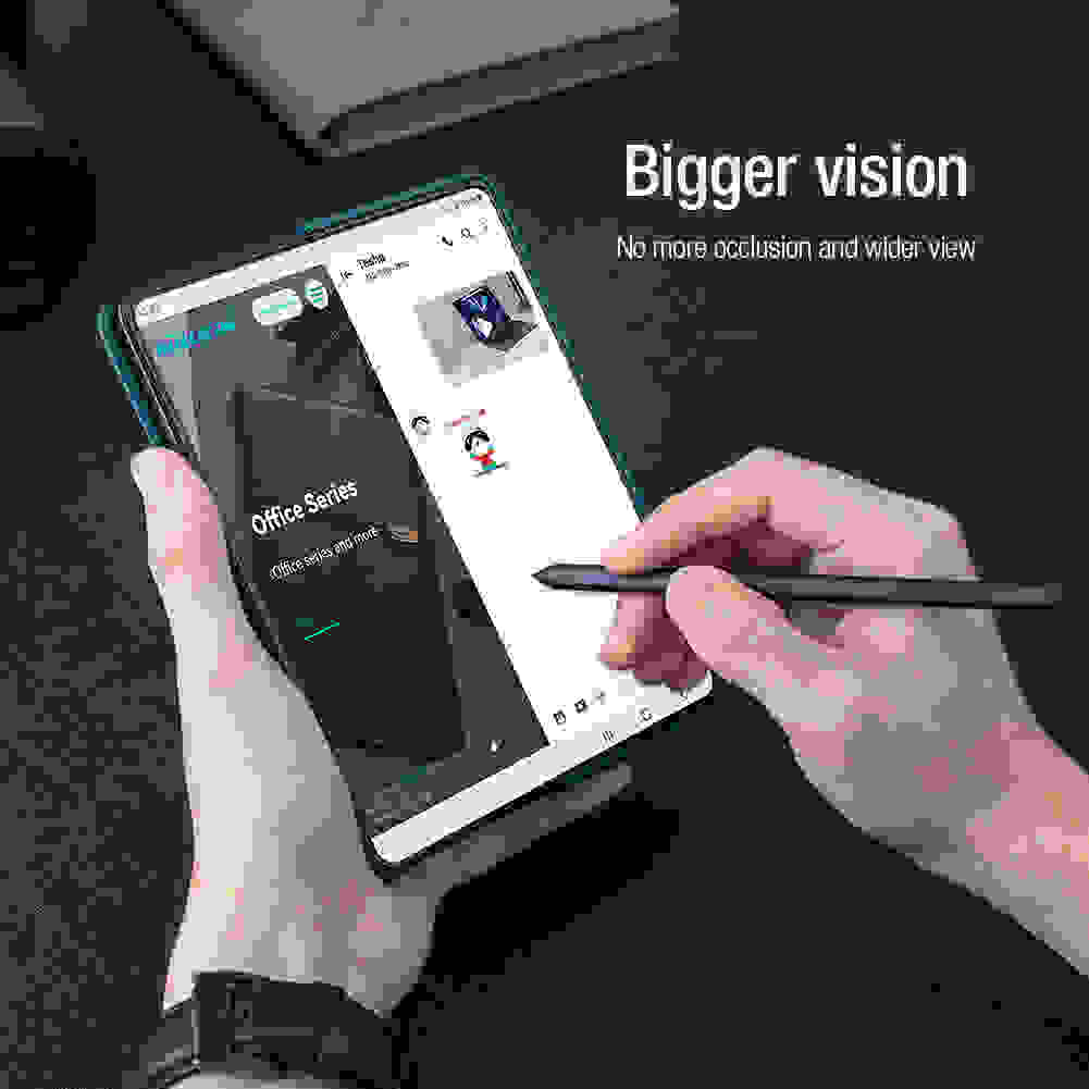 for Samsung Galaxy Z Fold 5 Case Nillkin Qin Pro Series PU Leather Back Cover for Samsung Galaxy Z Fold5 With S-Pen Pocket