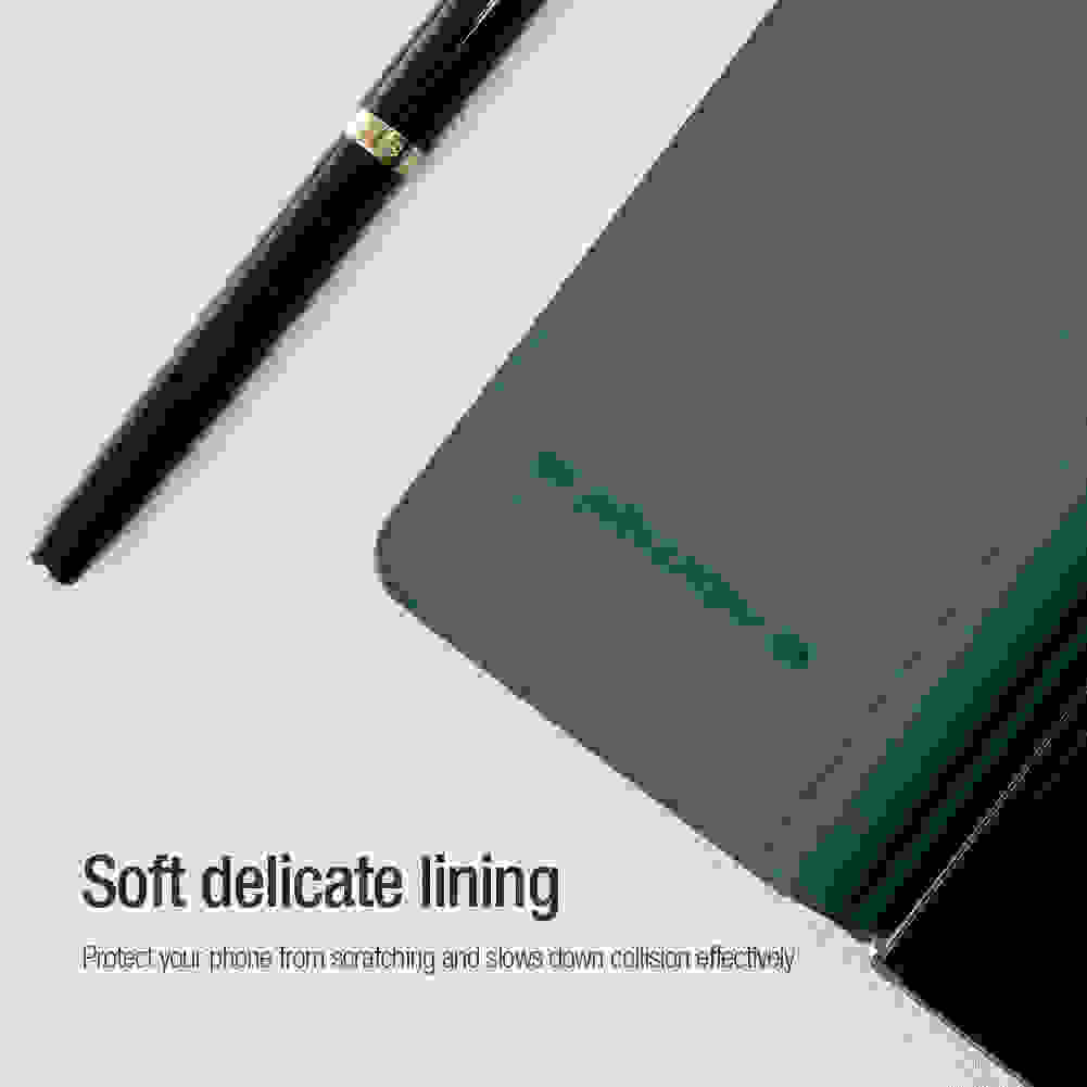 for Samsung Galaxy Z Fold 5 Case Nillkin Qin Pro Series PU Leather Back Cover for Samsung Galaxy Z Fold5 With S-Pen Pocket