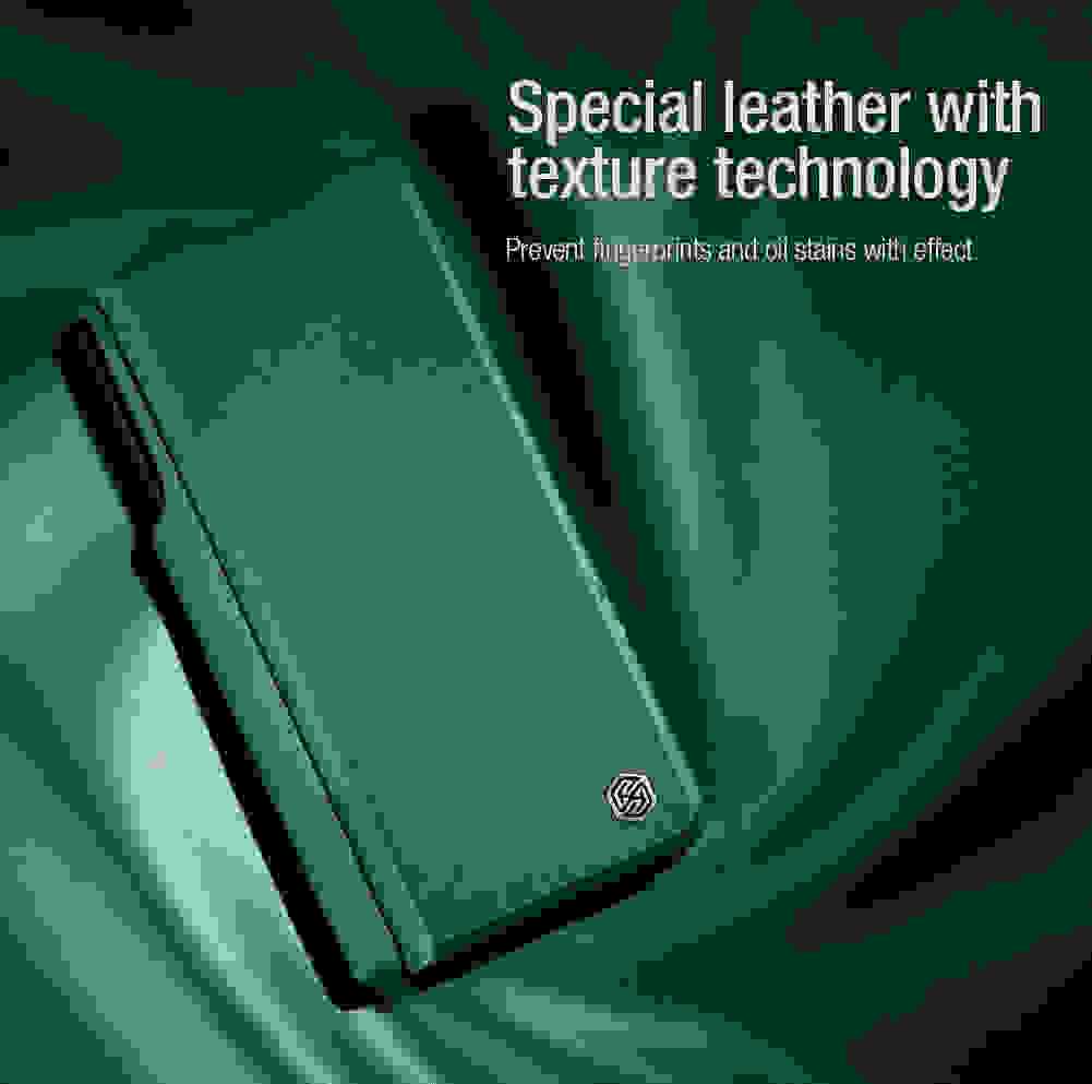 for Samsung Galaxy Z Fold 5 Case Nillkin Qin Pro Series PU Leather Back Cover for Samsung Galaxy Z Fold5 With S-Pen Pocket