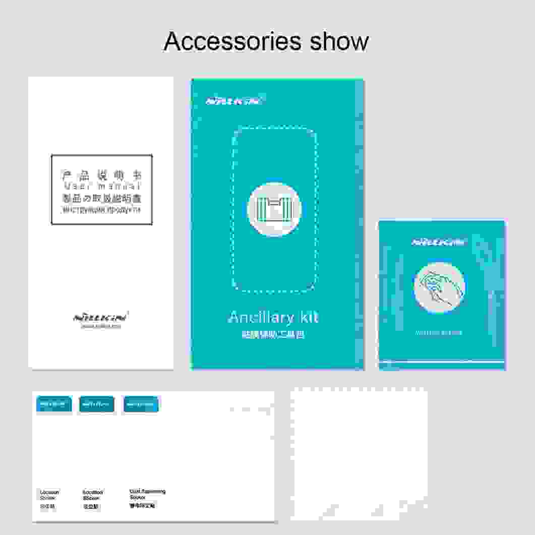 Nillkin For Xiaomi Redmi 12 4G Tempered Glass Amazing CP+PRO Anti-Explosion Full glue Fully Screen Protector For Redmi12 4G Film