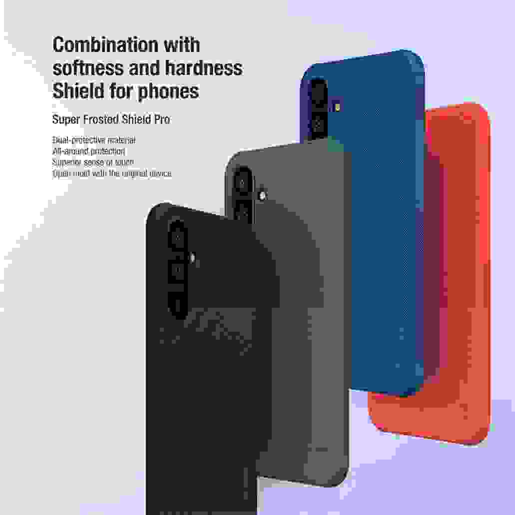 Nillkin For Samsung Galaxy S23 FE Case Super Frosted Shield Pro TPU PC Shell Luxuly Shockproof Back Cover For Samsung S23FE