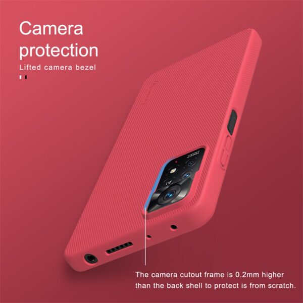 Чехол Nillkin Super Frosted Shield для Redmi Note 12 Pro 4G — изображение 5
