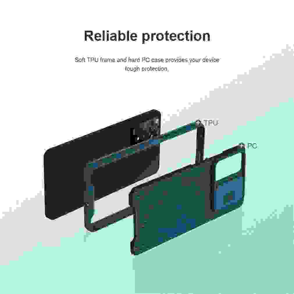 NILLKIN For Xiaomi Redmi Note 12 Pro 4G Case CamShield Pro Shockproof Slide Camera Back Cover For Redmi Note12 Pro 4G Bumper