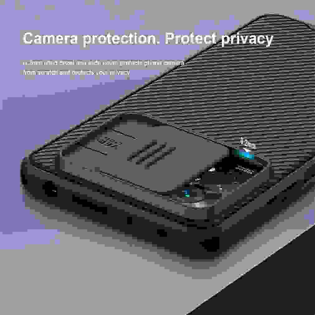 NILLKIN For Xiaomi Redmi Note 12 Pro 4G Case CamShield Pro Shockproof Slide Camera Back Cover For Redmi Note12 Pro 4G Bumper