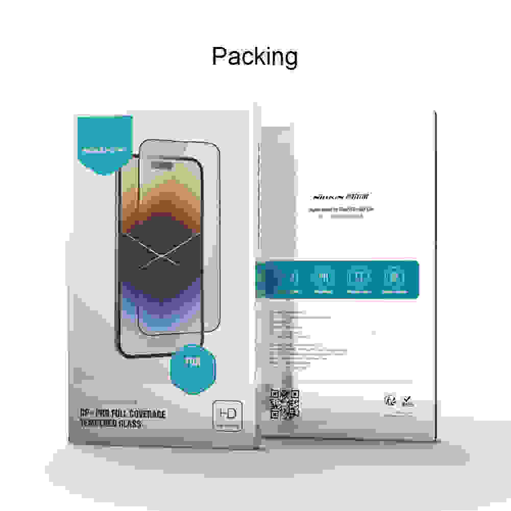 Nillkin For Xiaomi Redmi Note 12 Pro 4G Tempered Glass CP+PRO Anti-Explosion 2.5D Fully Screen Protector For Redmi Note12 Pro 4G