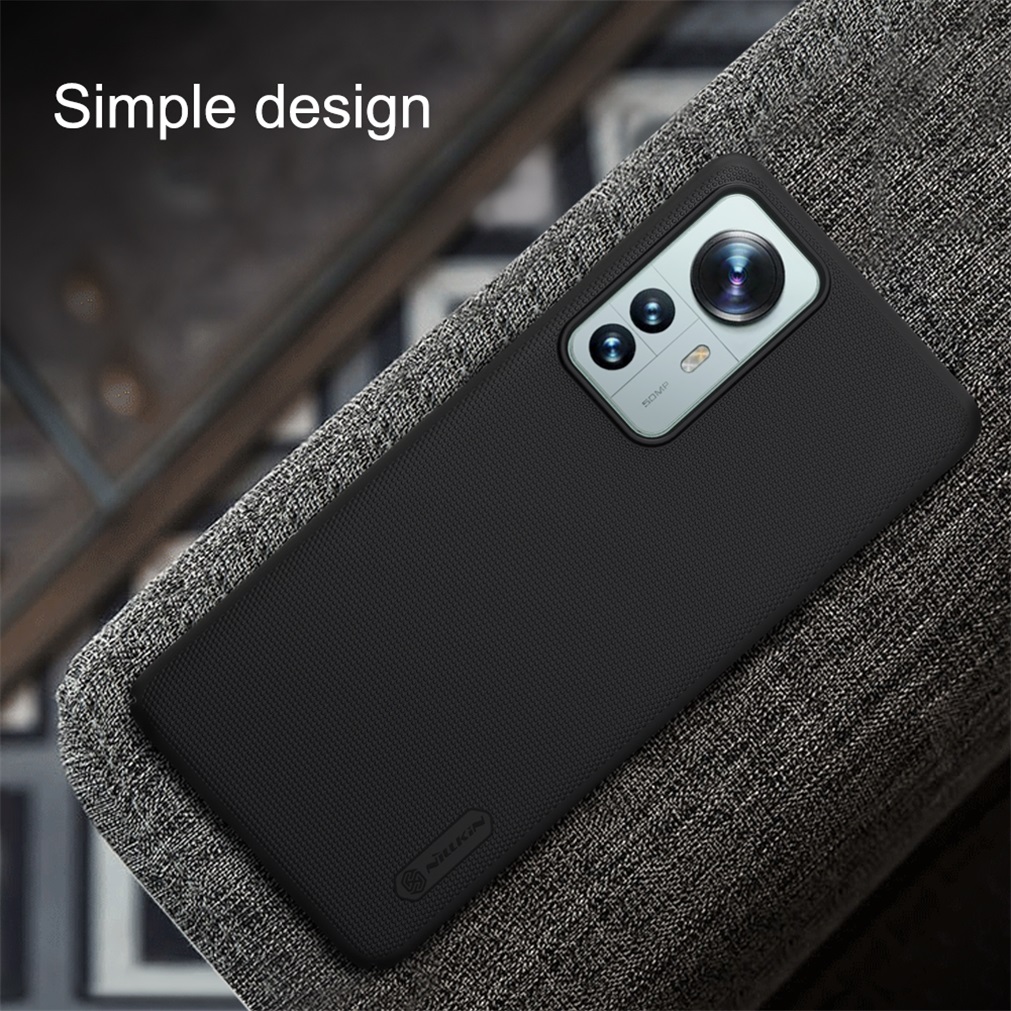 NILLKIN For Xiaomi Mi 12 Pro Case Super Frosted Shield Luxuly PC Hard Back Cover For Xiaomi Mi 12 12X Mi12 Phone Protective Case