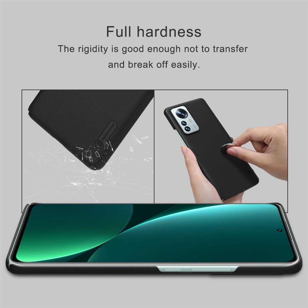 NILLKIN For Xiaomi Mi 12 Pro Case Super Frosted Shield Luxuly PC Hard Back Cover For Xiaomi Mi 12 12X Mi12 Phone Protective Case