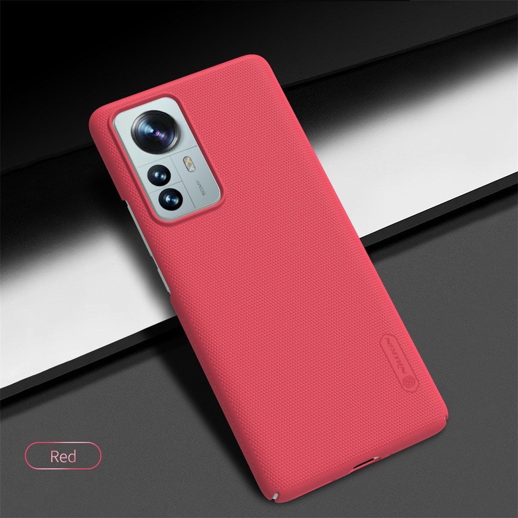 NILLKIN For Xiaomi Mi 12 Pro Case Super Frosted Shield Luxuly PC Hard Back Cover For Xiaomi Mi 12 12X Mi12 Phone Protective Case