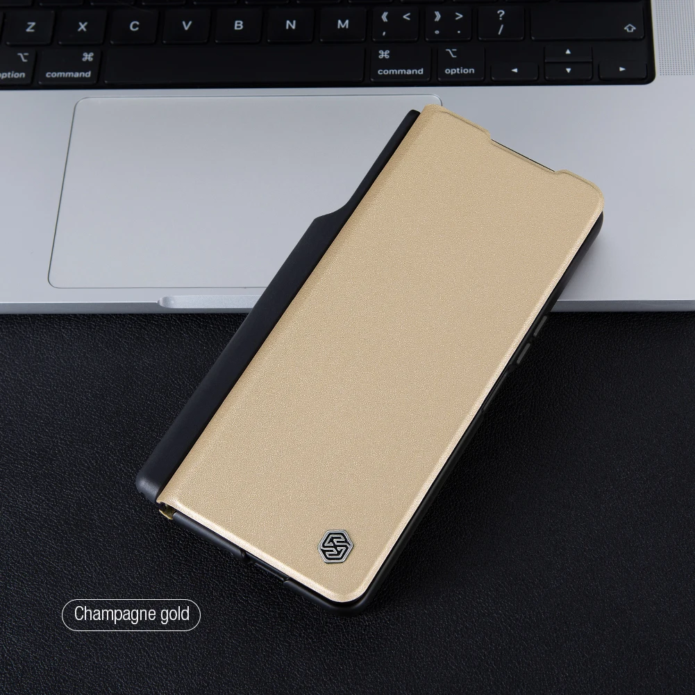 Чехол Nillkin Qin Pro для Samsung Galaxy Z Fold 5 с держателем для S Pen