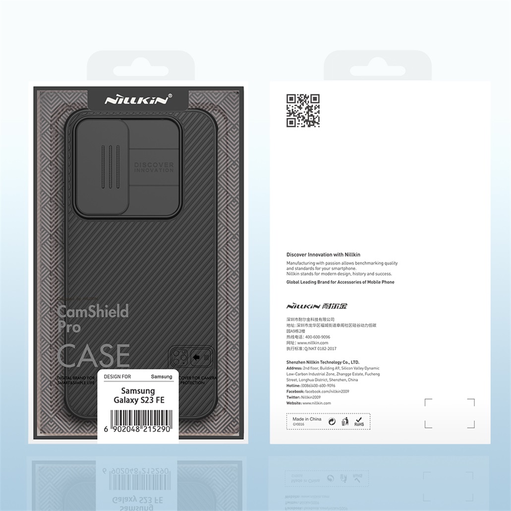 For Samsung Galaxy S23 FE Case NILLKIN CamShield Pro Shockproof Slide Camera Len Privacy Protection Back Cover For Samsung S23FE