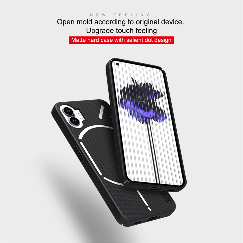 For Nothing Phone 2 Case NILLKIN Super Frosted Shield Case Hard PC Ultra-Thin Protection Back Cover For Nothing Phone Two Phone2