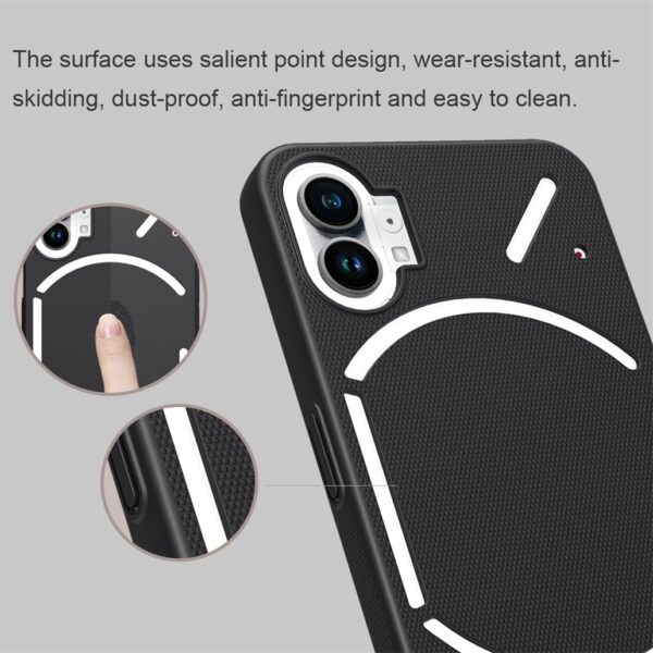 Чехол Nillkin Super Frosted Shield для Nothing Phone 2 — изображение 3