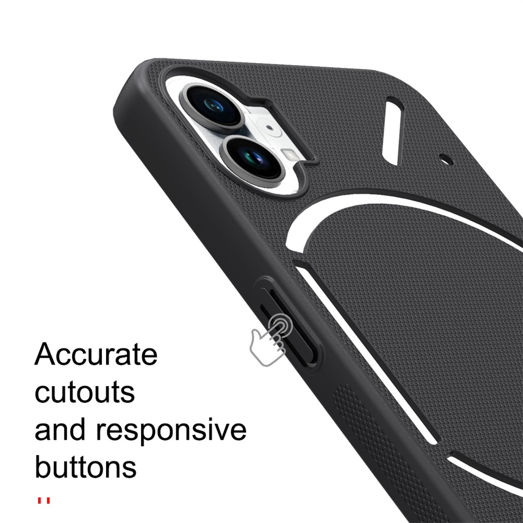 For Nothing Phone 2 Case NILLKIN Super Frosted Shield Case Hard PC Ultra-Thin Protection Back Cover For Nothing Phone Two Phone2