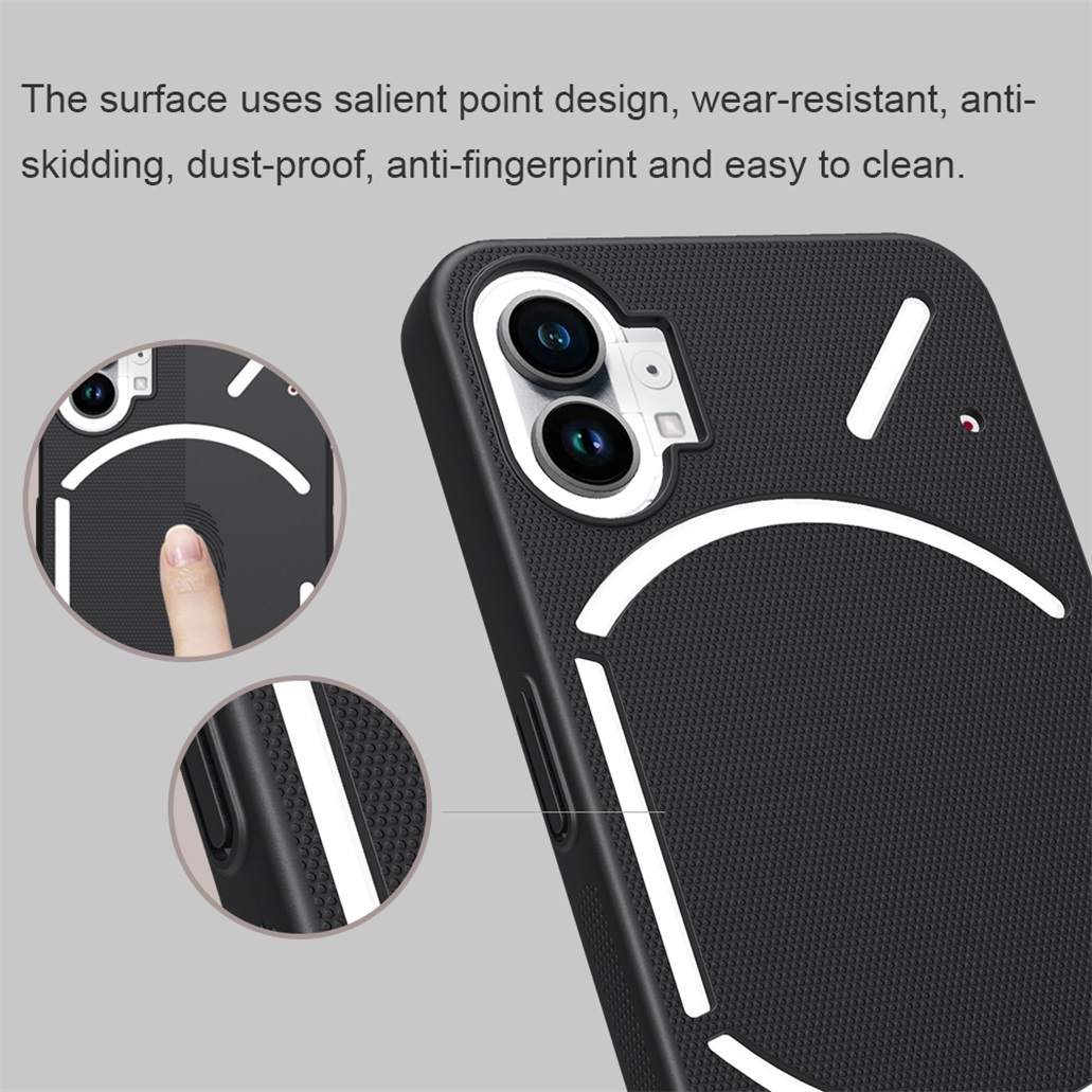 For Nothing Phone 2 Case NILLKIN Super Frosted Shield Case Hard PC Ultra-Thin Protection Back Cover For Nothing Phone Two Phone2