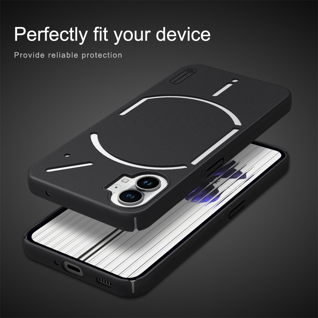 For Nothing Phone 2 Case NILLKIN Super Frosted Shield Case Hard PC Ultra-Thin Protection Back Cover For Nothing Phone Two Phone2