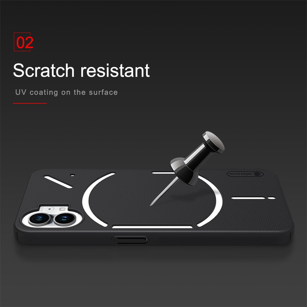 For Nothing Phone 2 Case NILLKIN Super Frosted Shield Case Hard PC Ultra-Thin Protection Back Cover For Nothing Phone Two Phone2
