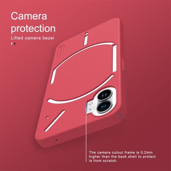 Чехол Nillkin Super Frosted Shield для Nothing Phone 2 — изображение 6
