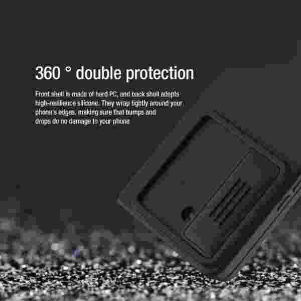 Чехол Nillkin Camshield Silky Silicone для Samsung Galaxy Z Fold 5 5G — изображение 6