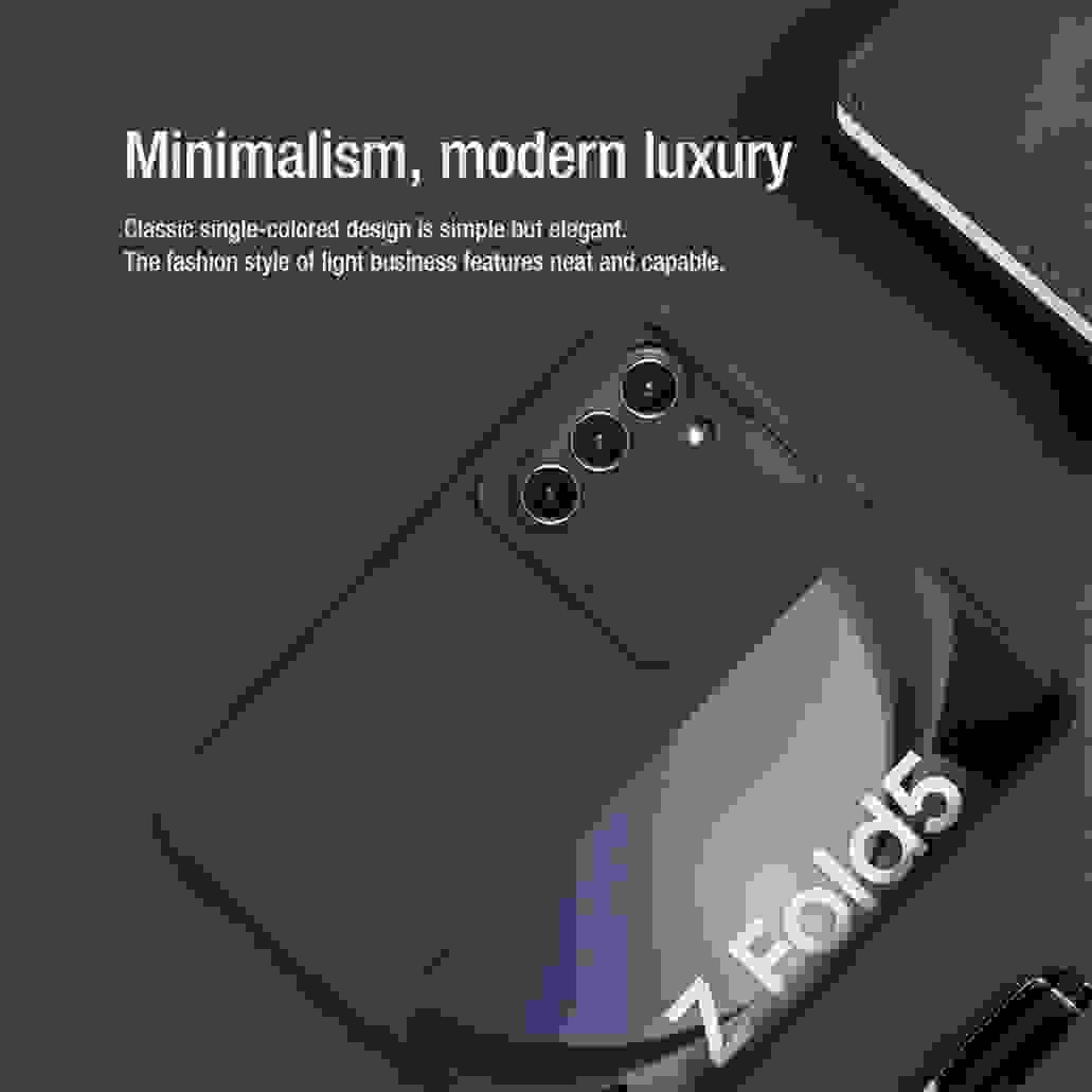 Чехол Nillkin Camshield Silky Silicone для Samsung Galaxy Z Fold 5 5G