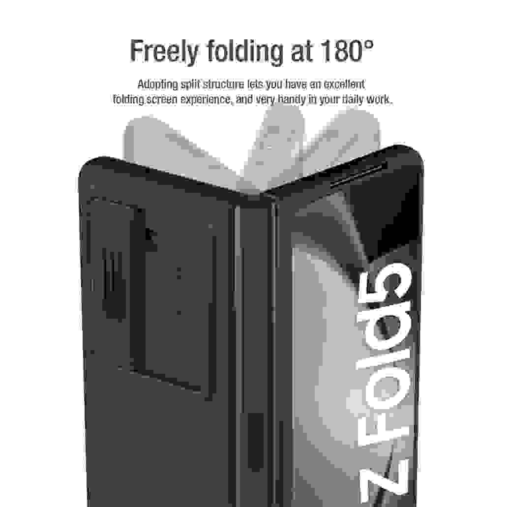Чехол Nillkin Camshield Silky Silicone для Samsung Galaxy Z Fold 5 5G
