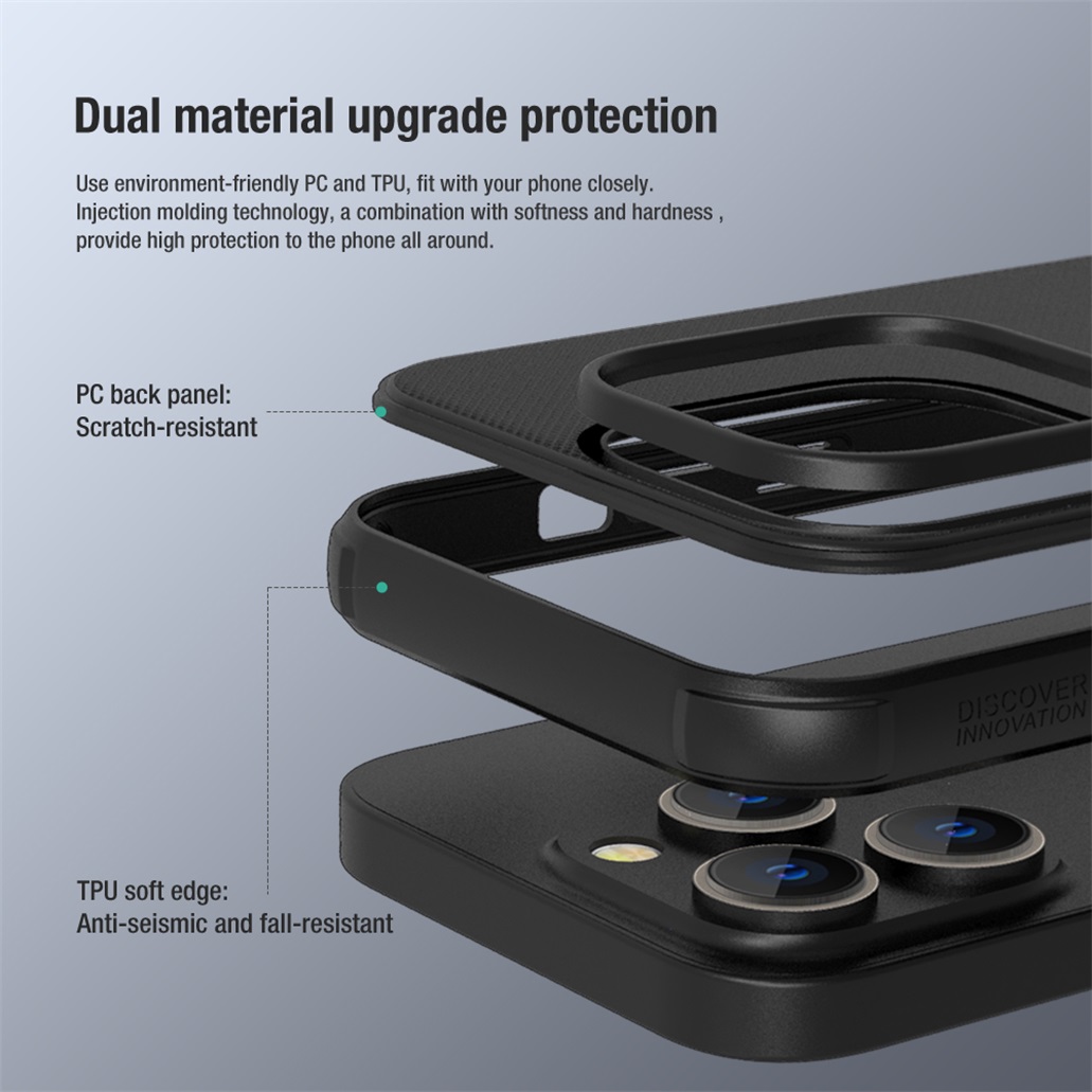 Чехол Nillkin Super Frosted Shield Pro для iPhone 15, iPhone 15 Plus, iPhone 15 Pro, iPhone15 Pro Max