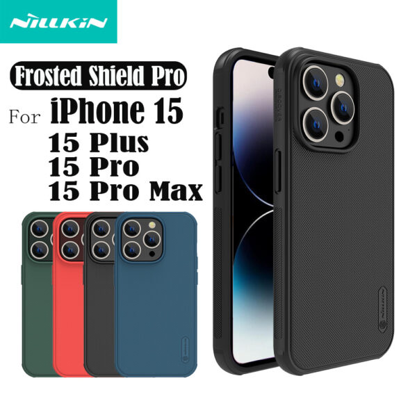 Чехол Nillkin Super Frosted Shield Pro для iPhone 15, iPhone 15 Plus, iPhone 15 Pro, iPhone15 Pro Max