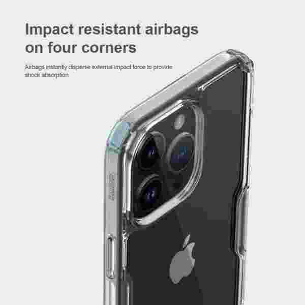 Чехол Nillkin Nature TPU Pro Silicone для iPhone 15, 15 Plus, 15 Pro, 15 Pro Max — изображение 5