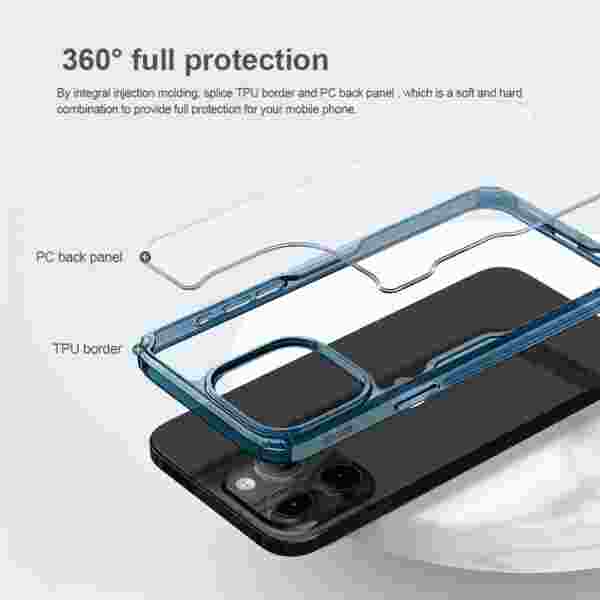 Чехол Nillkin Nature TPU Pro Silicone для iPhone 15, 15 Plus, 15 Pro, 15 Pro Max — изображение 6