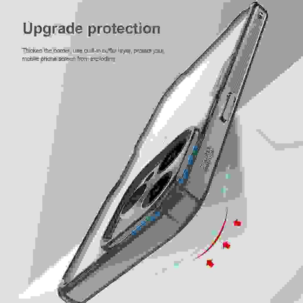 Nillkin For iPhone 15 Pro /Pro Max Case Nature Pro Transparent Clear TPU Frame Protection Cover For iPhone 15 /15 Plus Bumper