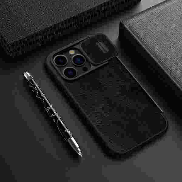 Чехол-книжка Nillkin Qin Pro для iPhone 15, 15 Pro, 15 Pro Max, 15 Plus — изображение 6