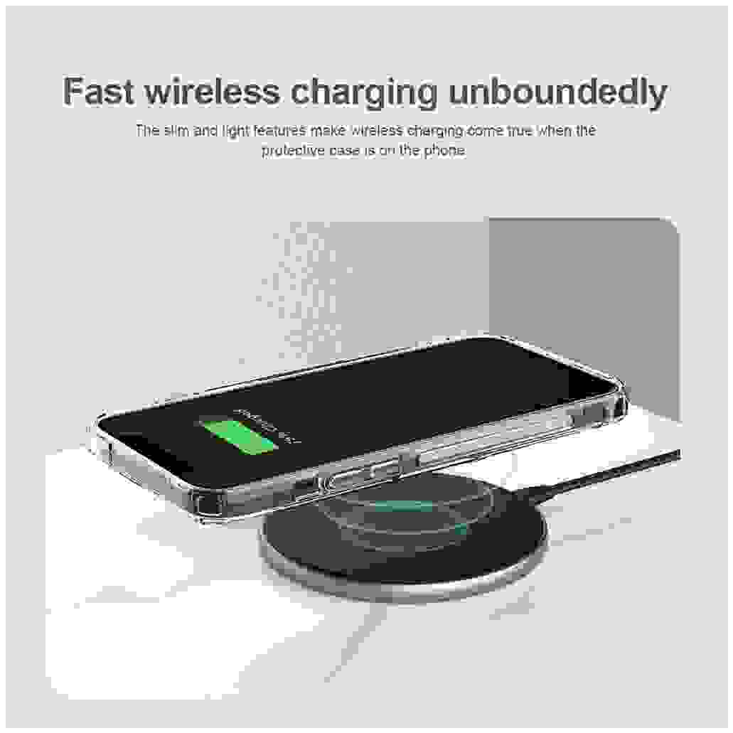 Nillkin For MagSafe For iPhone 15 Pro /Pro Max Magnetic Case Nature Pro Transparent Clear TPU Frame Cover For iPhone 15 /15 Plus