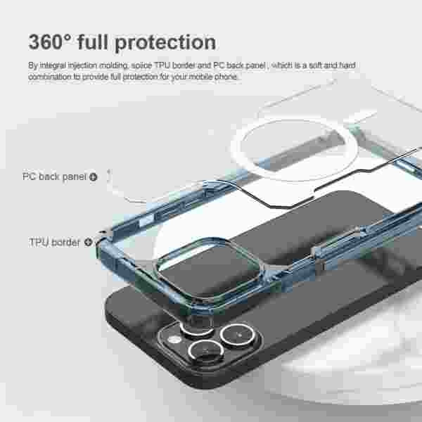 Чехол Nillkin Nature TPU Pro Silicone для iPhone 15, 15 Pro, 15 Max, 15 Pro Max (MagSafe) — изображение 6