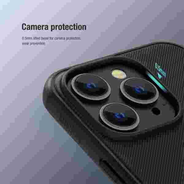 Чехол Nillkin Super Frosted Shield PRO для iPhone 15, 15 Pro, 15 Plus, 15 Pro Max (MagSafe) — изображение 5