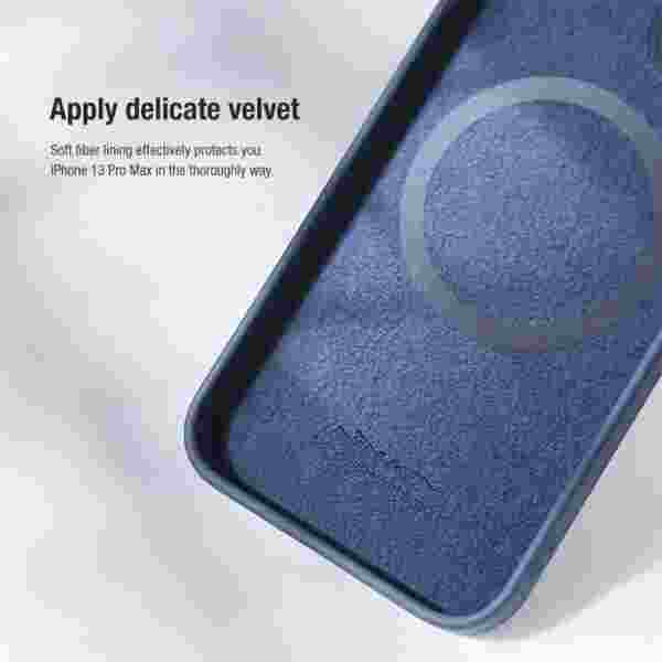 Чехол Nillkin Magnetic Silicone для iPhone 15, 15 Plus, 15 Pro, 15 Pro Max — изображение 5