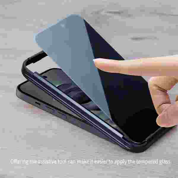 Защитное стекло Nillkin Protect Privacy Anty-Spy для iPhone 15, 15 Plus, 15 Pro,15 Pro Max — изображение 6