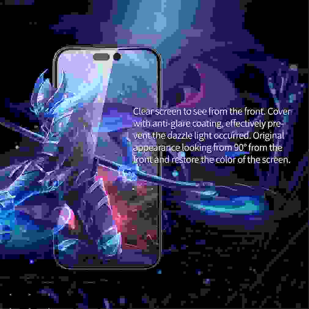 For iPhone 15 Pro /Pro Max Tempered Glass Nillkin Anti Peeping Glass Privacy Protection Screen Protector For iPhone 15 /15 Plus